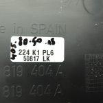Cupra Leon KL8 vējstikla pārsegs Ūdens deflektors Labais 5FB819404A