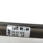 Peugeot 508 I 8D Sedans Aizmugurējā labās puses loga līstes durvju līstes hromētas 9334S7