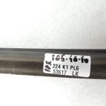 Peugeot 508 I 8D Sedans Aizmugurējā kreisā stikla līstes durvju līstes hromētas 9334T0