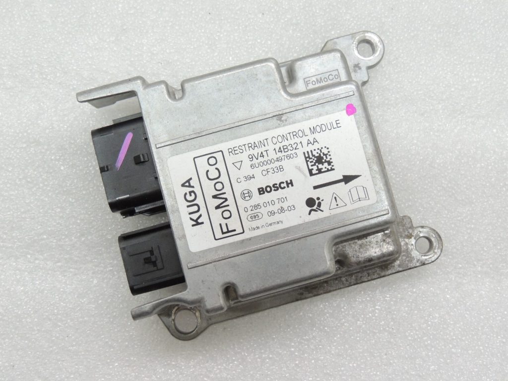 Ford Kuga I gaisa spilvena vadības bloks gaisa spilvena vadības bloks 1667758 9V4T-14B321-AA