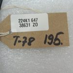 Toyota Yaris IV 1.5 HEV 68kW antenas vadu instalācija 86101K0320