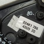 KIA Sportage QL Ārējā spoguļa apdare labā pusē 86190D9000