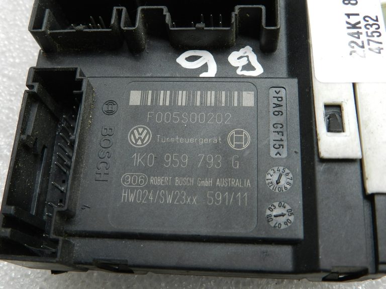 VW Passat Golf Logu regulatora motors priekšējais kreisais
