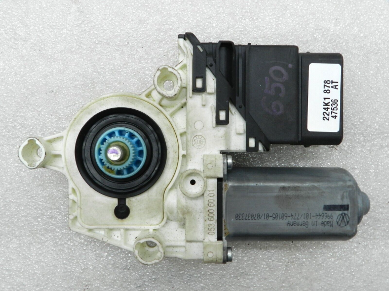 VW Touran oriģinālais logu regulatora motors aizmugurējais labais