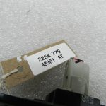 Nissan X-Trail oriģinālo numura zīmes apgaismojuma komplekts 265108990B