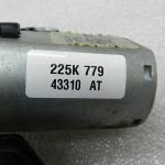 Opel Zafira B Origina aizmugurējā tīrītāja motors 13145548