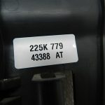 Opel Zafira B oriģinālais bagāžas nodalījuma vāks aizmugurējais kreisais