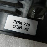 Opel Zafira B Oriģināls salona apdare aizmugurējā labajā pusē 13131327