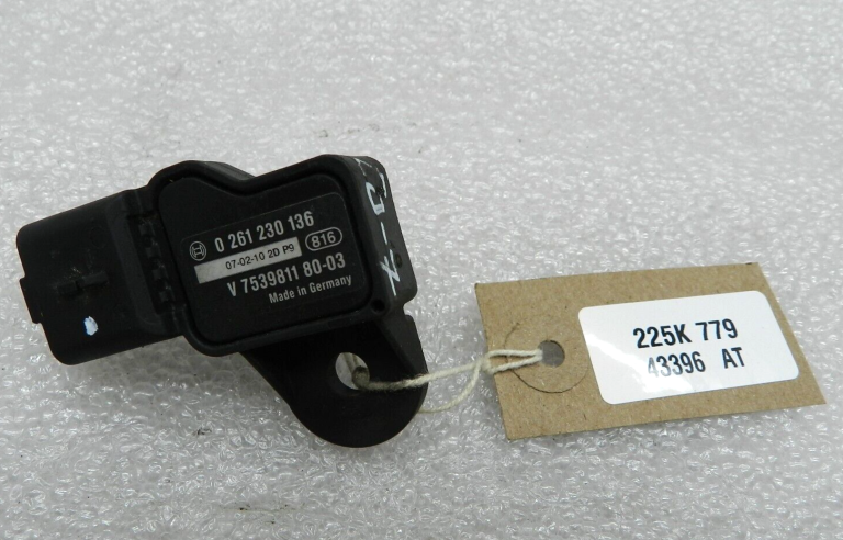 Mini Cooper R56 Ventilācijas spiediena sensors Ieplūdes kolektora spiediena sensors 261230136