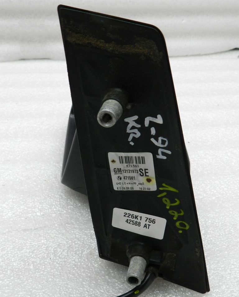 Opel Zafira B Oriģinālais kreisais spogulis 13162284