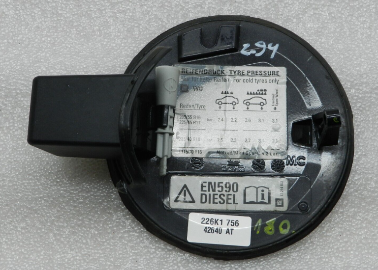 Opel Zafira B Oriģinālais degvielas uzpildes vāks 13188951 2HU
