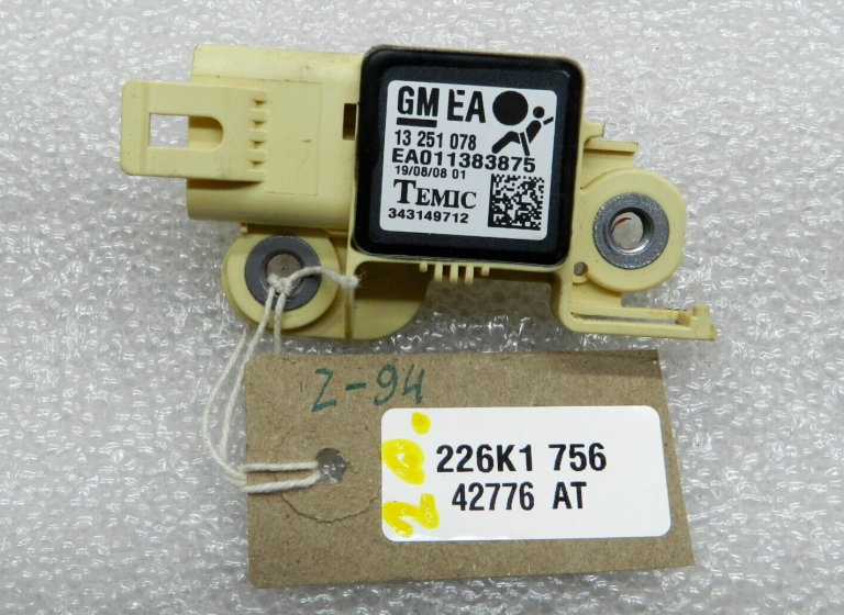 Opel Zafira B oriģinālais gaisa spilvena sensors Crash sensors 13251078