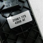 Opel Zafira B oriģinālo instrumentu paneļa vāku komplekts MATT CHROME