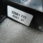 VW Passat B8 Kronšteina vadotne aizmugurējā bampera kreisajā pusē 3g9807483a