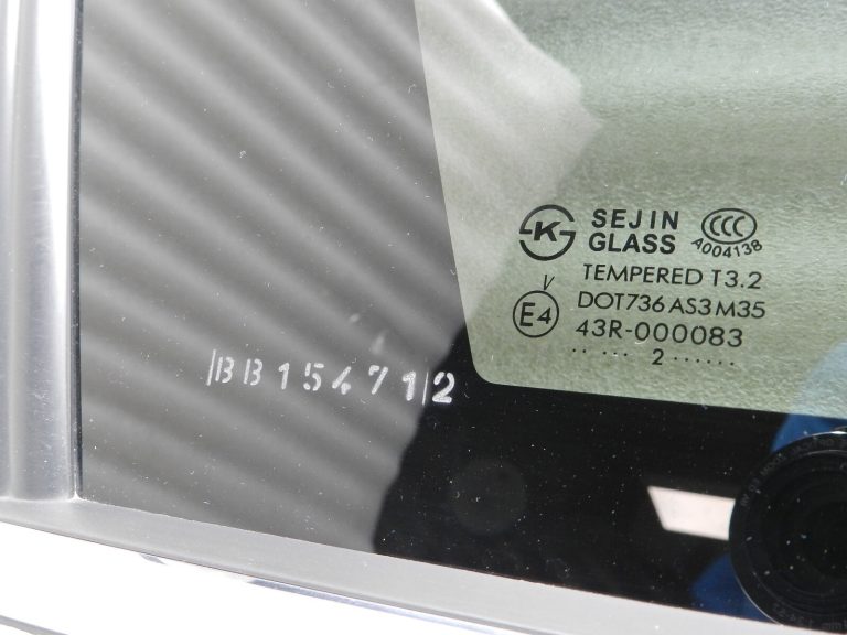 Opel Antara oriģinālais aizmugurējais kreisais trīsstūrveida vējstikls 25860805
