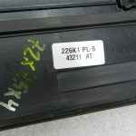 Opel Antara oriģinālais aizmugurējais kreisais trīsstūrveida vējstikls 25860805