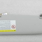 Saules aizsargs, pelēks, kreisais, ar apgaismojumu, 1K0857551N, VW Passat 3C B6-B7, Golf 5-6