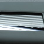 Saules aizsargs, pelēks, kreisais, ar apgaismojumu, 1K0857551N, VW Passat 3C B6-B7, Golf 5-6