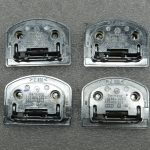 Volkswagen Golf Passat Audi Oriģināla 4x stiprinājuma cilpa hroma krāsā
