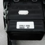 Volkswagen Touran Oriģinālā centrālā paneļa ventilācijas atveres pelēkas krāsas