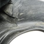 Volvo V40 oriģinālais degvielas uzpildes vāka vāks RAW COPPER DEFECTIVE!