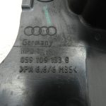 Audi A4 oriģinālais laika siksnas aizsargs atstāts DEFEKTĪVS!
