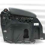 VW Golf oriģinālais roku balsts sintētiskās ādas antracīta konsolē 1K0864207E