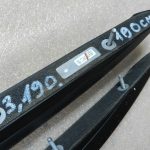 VW Golf 7 oriģinālās jumta sliedes pa kreisi un pa labi