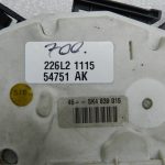VW Polo oriģinālā durvju slēdzene Aizmugurējā kreisā durvju slēdzene