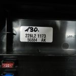 Mazda 6 oriģinālais drošinātāju kastes vāks