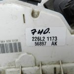 VW Golf VII oriģinālā durvju slēdzene aizmugurējā kreisā pusē
