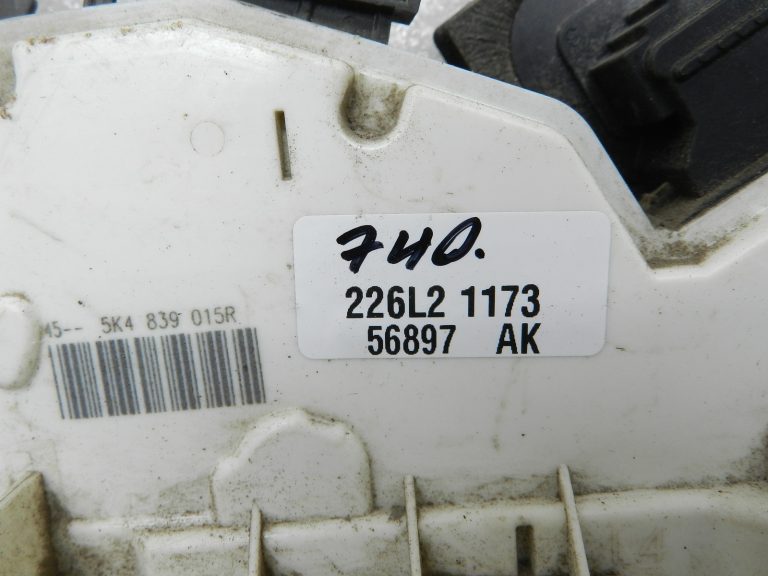 VW Golf VII oriģinālā durvju slēdzene aizmugurējā kreisā pusē
