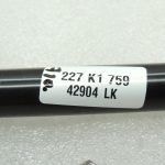 Toyota Avensis T27 aizmugurējais ISOFIX bērnu sēdeklītis 7370505030 73705-05030