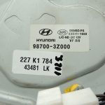 Hyundai I40 SW kombi aizmugurējā stikla tīrītāja motors 98700-3Z000 Aizmugurējā stikla tīrītāja motors
