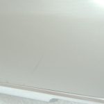 Volvo XC90 II Slīpēta alumīnija interjera durvju sloksne aizmugurējā labajā pusē 31407877