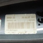 BMW E65 E66 Jumta antenas pārsegs 472 Sterling pelēks 6924343