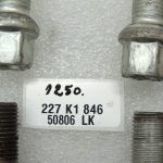 Oriģinālais Cupra Leon KL8 riteņu skrūvju komplekts 20x riteņu skrūves WHT001812