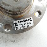 Oriģināls Seat Cupra Leon aizmugurējās ass aizmugurējā riteņa gultnis 5WA501611