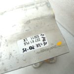 Peugeot 508 I 8D sedans aizmugurējā bampera sijas 9686539380