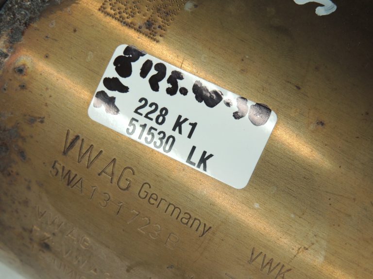 Oriģināls Seat Cupra Leon 1.5TSI DFYA katalizatora daļiņu filtrs 5WA254500HX