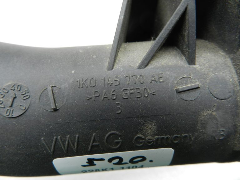 VW oriģinālā turbo starpdzesēšanas caurules šļūtene