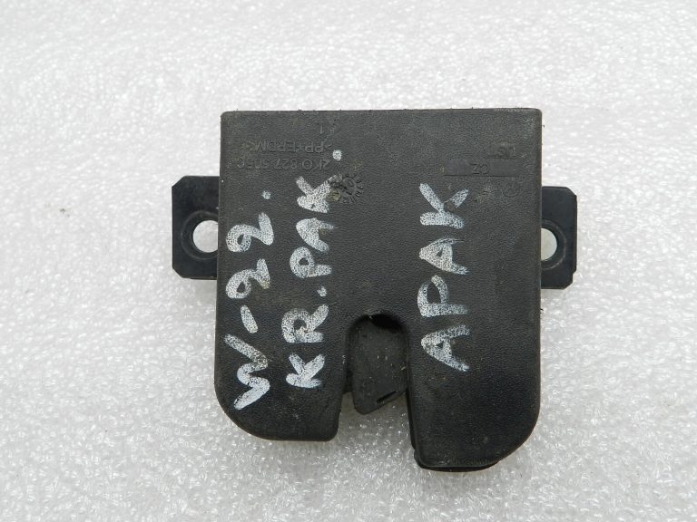VW Caddy oriģinālā aizmugurējo durvju slēdzene kreisā spārna durvju slēdzene 2K0827505