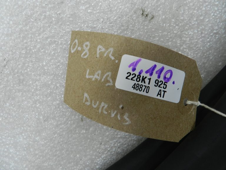 Opel Insignia B Oriģinālais durvju blīvējums Priekšējais labās kreisās puses blīvējums