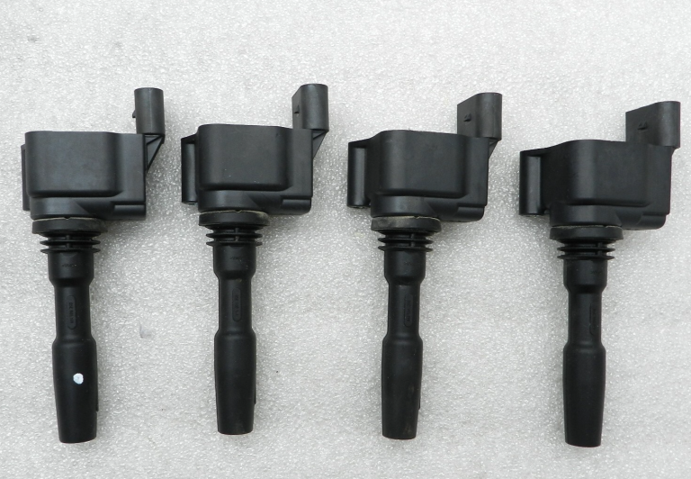 VW Audi Audi Skoda Seat Cupra Oriģinālā 4x aizdedzes spole aizdedzes modulis