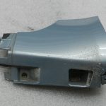 Audi A4 oriģināls aizmugurējais slieksnis kreisais 4J Y7R Crystal blue metallic