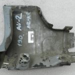 Audi A4 oriģināls aizmugurējais slieksnis kreisais 4J Y7R Crystal blue metallic