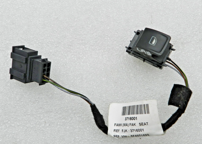 Seat Skoda VW oriģināls logu regulatora slēdzis