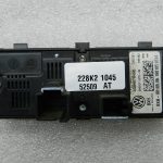VW Seat oriģinālais aizmugurējais gaisa kondicioniera vadības panelis
