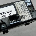 VW Seat oriģinālais aizmugurējais gaisa kondicioniera vadības panelis