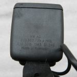 Volkswagen oriģinālā aizmugurējās drošības jostas sprādze